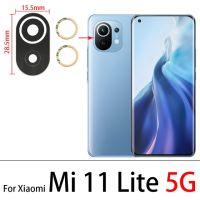 【☄New Arrival☄】 baoyao 2ชิ้นใหม่สำหรับ Xiaomi Mi Note 10 11 Lite 10T Pro Ultra / Redmi Note 9T 10 5G 10S Pro เลนส์กระจกกล้องด้านหลังพร้อมสติ๊กเกอร์กาว