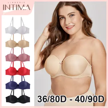 Buy Strapless Push Up Bra For Big Breast online