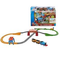 Thomas Electric Train Track Master Series 3-In-1 Adventure Set กล่องของขวัญขนาดใหญ่ Boy Toy Gpd88