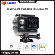 CAMERA A19 -4K CÓ REMOTE FULL BOX Camera hành trình 3.0 FULL BOX HD 4k Cam