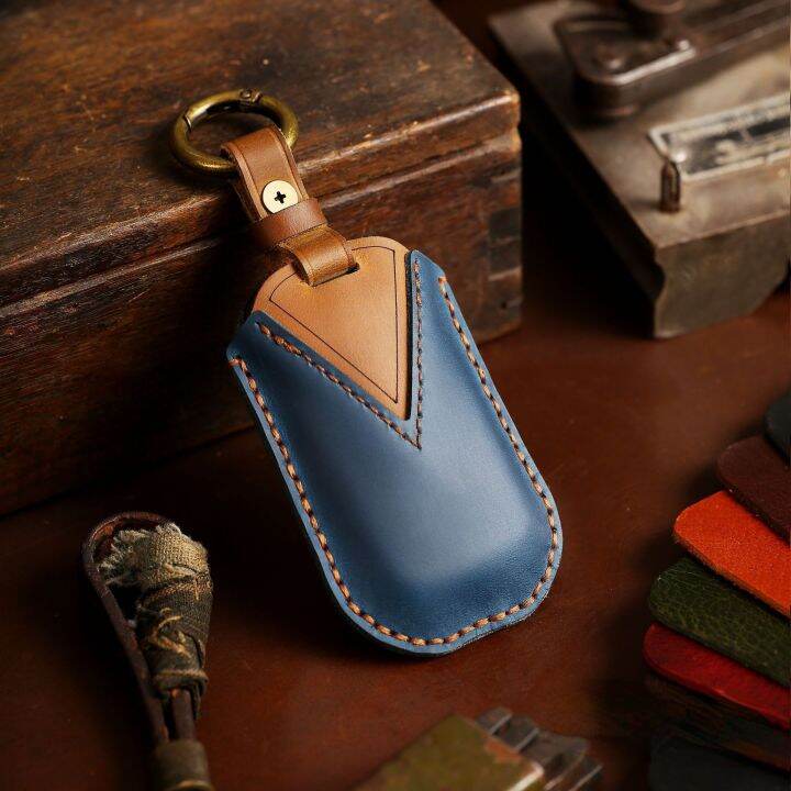 luxury-fob-protector-car-key-case-cover-leather-keychain-holder-accessories-for-dongfeng-fengon-580-2017-auto-keyring-shell-bag