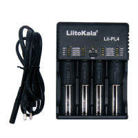 Lii-PL4 LiitoKala แบตเตอรี่ชาร์จลิเธียมแบบชาร์จไฟได้4ช่อง21700 26650 18650