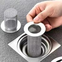 Floor Drain Core Sink Anti-clog Filter Mesh Hair Catcher Durable Shower Leak Net Strainer