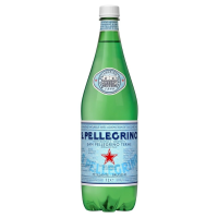 ซานเพลลีกรีโน น้ำเเร่โซดา ขวดพลาสติก 1 ลิตร - San Pellegrino Sparkling Mineral Water PET 1L