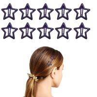 【cw】 N1HE 10pcs Ins Alloy Star Hairpin for Woman Hair Clip Aesthetics Y2k Accessories