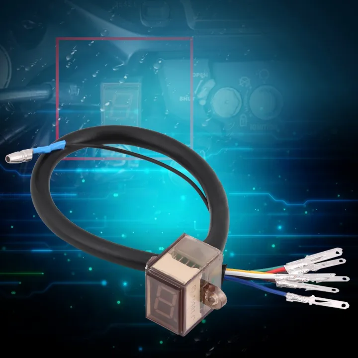 Universal rcycle 6 Speed Digital Gear Indicator Shift Lever Sensors