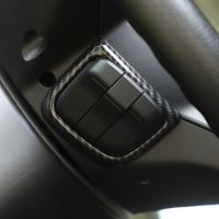 ‘；【。 NHAUTP 1Pcs ABS Auto Interior Sticker Car Phone Button Frame Trim Covers For Suzuki Jimny 2019 Carbon Fiber