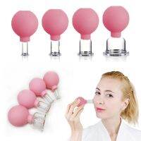 ✔ Rubber Vacuum Cupping Glasses Massage Body Cups Face Skin Lifting Body Facial Cups Anti Cellulite Chineses Cupping Therapy Tool