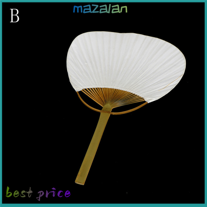 mazalan-1pc-สีขาวพับกระดาษหรูหรามือแฟนแต่งงานพรรคโปรดปราน