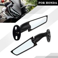 For Honda CBR300R CBR400 CBR500R CBR600 CBR600F R 2PCS Motorcycle Mirrors Modified Wind Wing Adjustable Rotating Rearview Mirror