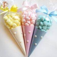【hot】◎  Albumen Food Buffet Small Paper Treat Wrapped a Bow