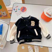 Melario Kids Baby Girls Autumn Spring Full Sleeve Patchwork Alphabet Baseball Uniform Children Boys Outwear Jacket Coat 2-7Y