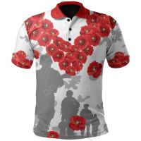 2023 NEW Style St. George Illawarra Dragons Polo Shirt Anzac Daysize：XS-6XLNew product，Can be customization