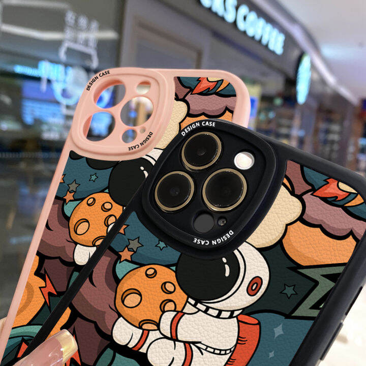 เคส-hontinga-สำหรับ-samsung-galaxy-a14-5g-4g-a54-5g-เคสโทรศัพท์ซิลิโคนนิ่มหนังนักบินอวกาศลายการ์ตูนน่ารักเคสป้องกันกล้องคลุมทั้งหมดฝาหลังกันกระแทกเคสโทรศัพท์นิ่มสำหรับเด็กผู้หญิง