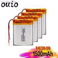 3.7V 1500mAh 103040 Lithium Polymer LiPo Rechargeable Battery For MP3 MP4 GPS PSP VR DVR DVD Mobile Video Game Tablet Power Bank [ Hot sell ] ougd35