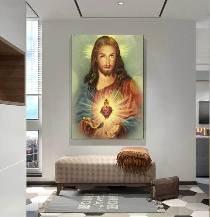 jesus wall frame