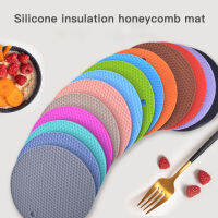 1 Pcs Silicone Table Mat Honeycomb Trivet Pot Cup Holders Oven Hot Pads Kitchen Non-Slip Durable Rubber Silicone Mats