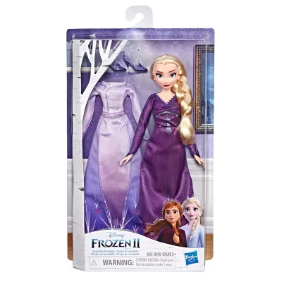 Hasbro Disney Frozen Arendelle Fashions Elsa Fashion Doll ฮาสโบร ดิสนี่ย์ โฟรเซ่น เอเรนเดล แฟชั่นตุ๊กตาเอลซ่า สูง 28 ซม.