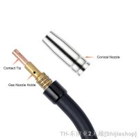 hk◕  Welding Torch Consumable Nozzle 15AK Argon 0.6/0.8/0.9/1.0/1.2mm Holder Contact