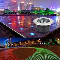 【LZ】❣✧◕  5w led sob-terra luz do jardim enterrado caminho estrada praça plaza lâmpada à prova dwaterproof água