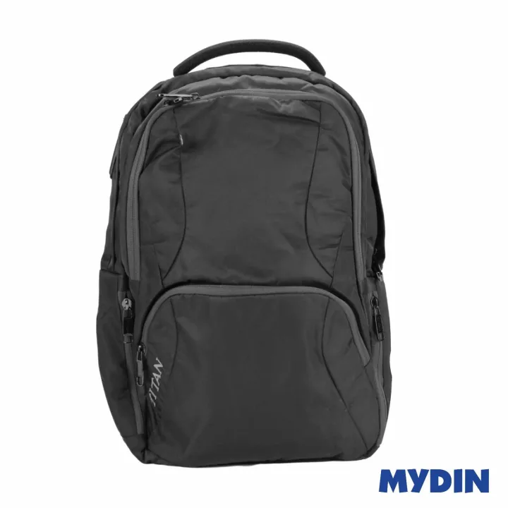 Titan Laptop Haversack Bag 2C A54LB (Black with Grey Line) | Lazada
