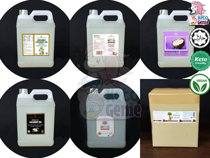 RAINFOREST HERBS Coconut Oil , MCT Oil and Coconut Butter 5 litre / 5kg