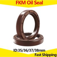 Kerangka Segel Minyak FKM ID 35Mm 36Mm 37Mm 38Mm OD 42-90Mm Ketebalan 4-12Mm Cincin Gasket Karet Fluoro