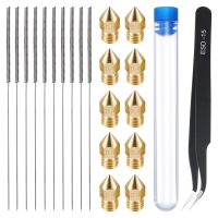 3D Printer Nozzle Cleaning Needles Kit Universal Washing Tweezers Tools