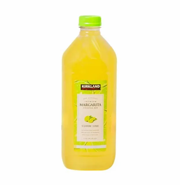 Kirkland Signature Premium Margarita Cocktail Mix Classic Lime 1.75L