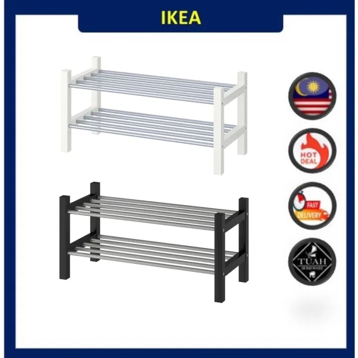 IKEA TJUSIG Shoe Rack (79x32x37cm) Lazada