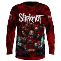 [In stock] 2023 design mens sports clothing  shirt sleeve slipknot new long tee 3d printed from ，Contact the seller for personalized customization of the name