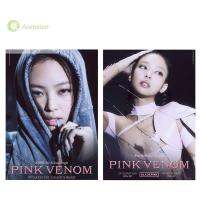 AVENXIAN Fashion Jisoo Jennie Ros Lisa BORN PINK Group แฟนๆอัลบั้มของขวัญรูปภาพตกแต่งบ้านภาพสติกเกอร์ติดผนังรูปภาพรูปภาพศิลปะบนผนังสติ๊กเกอร์ติดผนังด้วยตนเองโปสเตอร์พิษสีชมพูภาพ