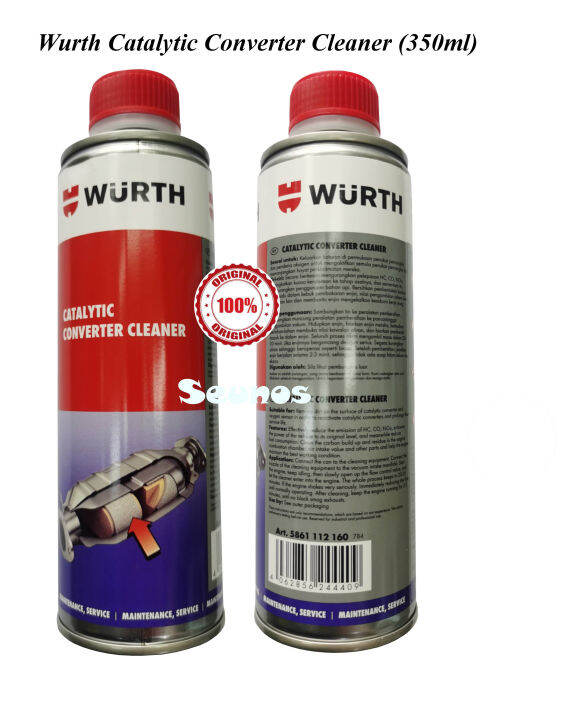 100 Original Wurth Catalytic Converter Cleaner 350ml Lazada