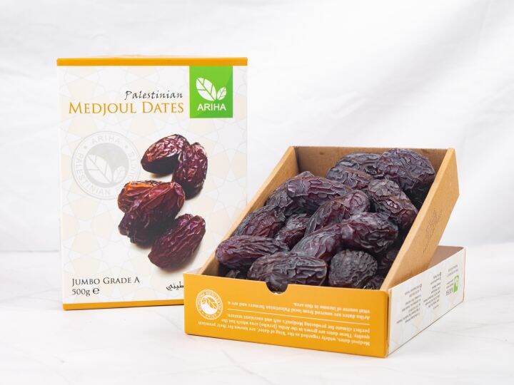 Ariha 500g Palestinian Medjoul   Medjool Dates (jumbo) 