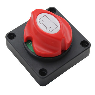 Battery Disconnect Switch Master Cut Shut Off Switch 12V 24V 48V for Marine Boat RV Waterproof Battery Isolator Switch