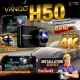 {ฟรีติดตั้ง} VANGO H50 กล้องติดรถยนต์ บันทึกการเดินทางระดับ 4K ภาพ 8 ล้าน ชัดสุดในที่มืด f1.8 กว้าง 120 ดูผ่านแอพมือถือจอ IPS 3