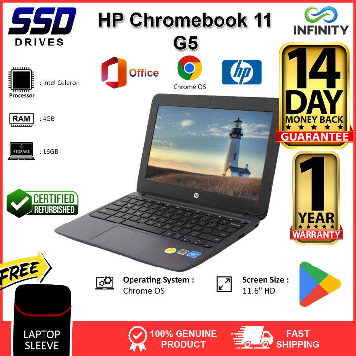HP Chromebook 11 G5 / Google  Store / Google Meet / Google Class