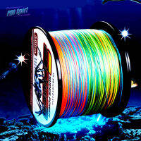 PRO 500M/1ม้วน8-Strand 5สี Pe สายการประมง Super-Strength อุปกรณ์เสริมสายการประมง