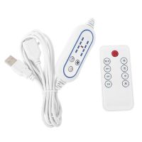 Hot Selling Universal USB Remote Control Adjustable 4 Speed Switch With 2-8 Hours Timing ON OFF For Fan LED Light  USB Small Appliances