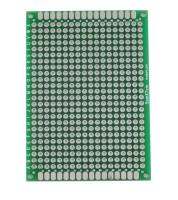 พีซีบี PCB Board บอร์ด ไข่ปลา แบบ 2 หน้า หนา 1.6MM ระยะรู 2.54mm ขนาดบอร์ด 5x7CM