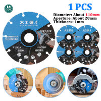 1PCS 110mm Wood Cutting Disc Ultra-thin Circular Saw Blade Woodworking Tool Grinding Cutting Blade for Wood PVC Steel Rubber