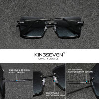 ของแท้ kingseven ออกแบบใหม่ผู้หญิงแว่นตา UV400ป้องกันแว่นตากันแดดผู้หญิง gradient เลนส์แฟชั่นแว่นตา oculos de sun.