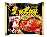 Mỳ tôm siu Kay mới ra hải sản 1 thùng 24 gói x128g