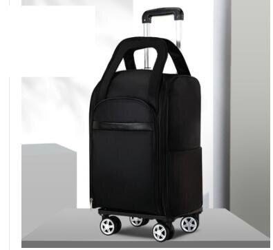 Women Travel Trolley Bags Travel Luggage Bags On Wheels Trolley Backpacks Carry On Luggage Bags Oxford Rolling Wheeled Backpack