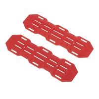 2Pcs Sand Ladder Recovery Ramps Board Escape Board for 1/10 RC Crawler Car Axial SCX10 Traxxas TRX4 Upgrade Parts