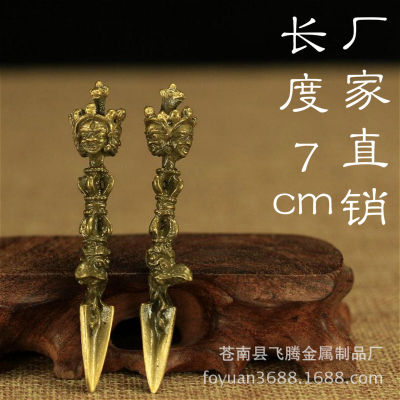 【High-quality】 พระพุทธศาสนาที่สำคัญรักชาติเครื่องมือของเนปาลม้านูคิงจู สมเด็จพระสันตะปาปาปาชูจี้ เพชรกรงเล็บและปีศาจ ตะบันทองแดงทิเบตพระพุทธรูป