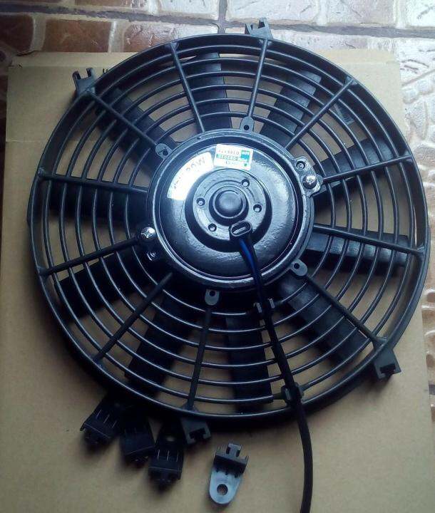 1 pc Slim Aux Fan Auxilliary Fan Assembly, Aux Fan for Condenser, Aux