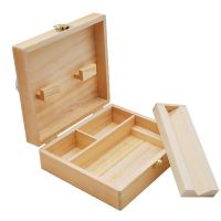 【YF】 Wooden Herb Storage Box Stash Case Cigarette Tray  Handmade For grinders Smoking Pipe Accessories tool