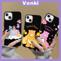 shuohaa166 venki - สำหรับ iPhone 14 Pro Max เคส iPhone สีดำเงา TPU เคสกันกระแทกกล้อง รักแบร์เข้ากันได้กับ iPhone 13 Pro max 12 Pro Max 11 xr xs max 7Plus 8Plus 7 8