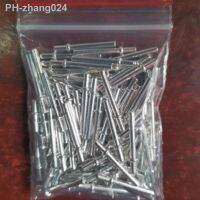 18pcs D2mmx20.3mmx3mmx4.3mm module power pin Cylindrical head cap straight needle tin-plating